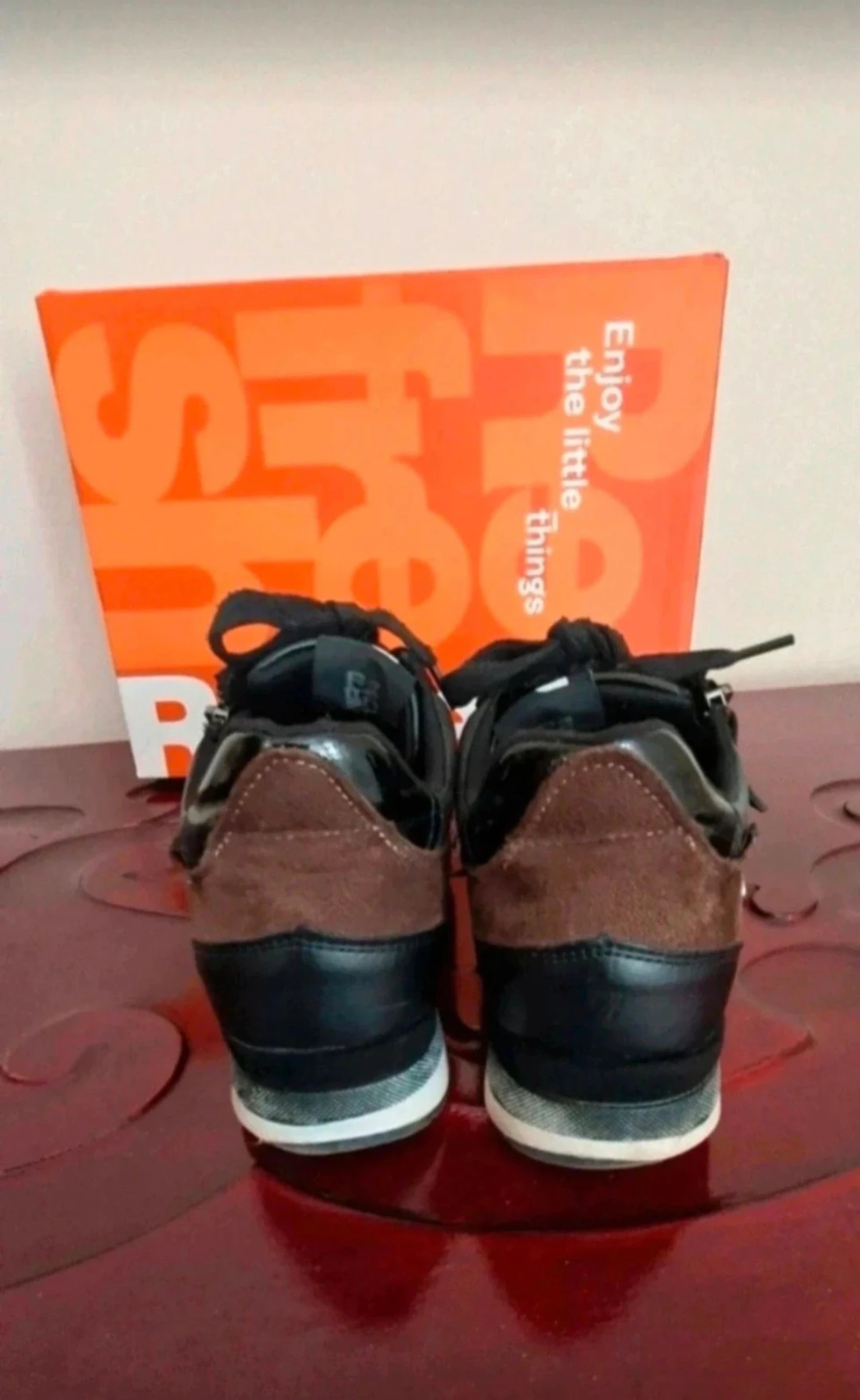 Zapatillas de mujer, talla 37, color marrón y negro – photo 3